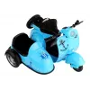 LEAN TOYS Moto de juguete 3 colores Luces Juego 1:14