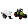 LEAN TOYS Tractor para niños con remolque coche de granja