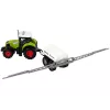 LEAN TOYS Tractor para niños con remolque coche de granja