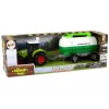 LEAN TOYS Tractor para niños con remolque cisterna de granja