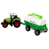 LEAN TOYS Tractor para niños con remolque cisterna de granja
