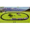 LEAN TOYS Tren a batería con luz y sonido