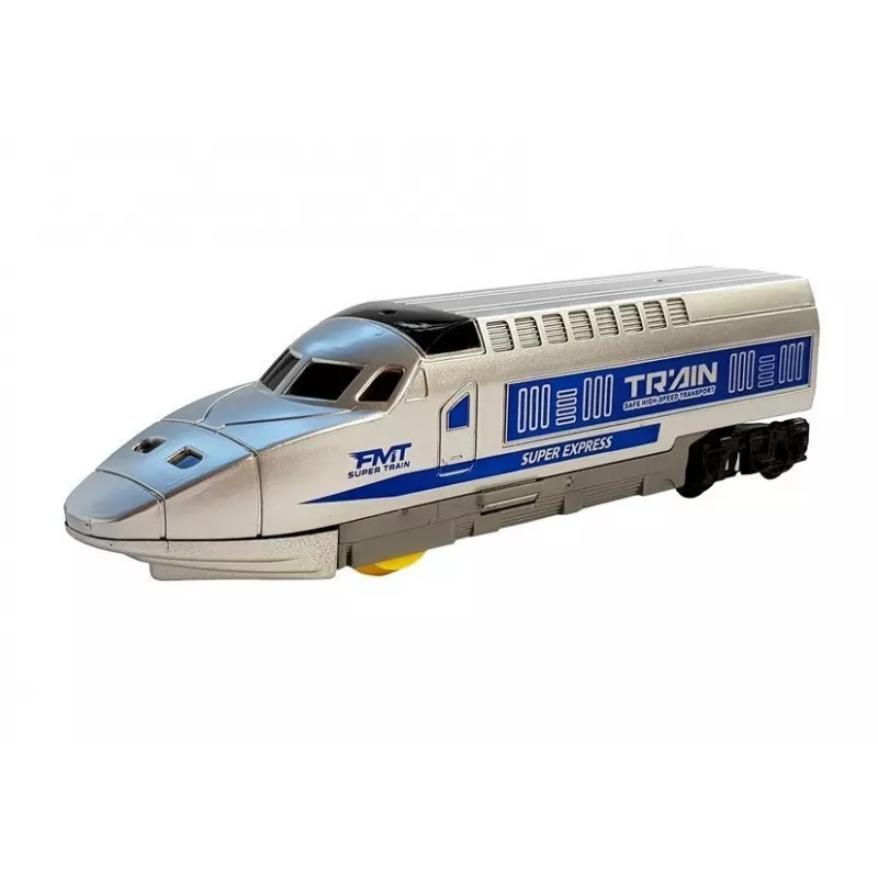 LEAN TOYS Tren a batería con luz y sonido