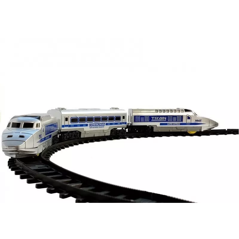 LEAN TOYS Tren a batería con luz y sonido