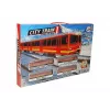LEAN TOYS Vías de tren con pilas 33 piezas