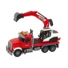 LEAN TOYS Camión con excavadora tractor excavadora sonido luz