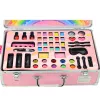 LEAN TOYS maleta con ruedas unicornio rosa set de belleza