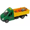 LEAN TOYS Vehículo coche de carretera volquete propulsión por fricción accesorio de carretera sonido