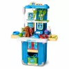 LEAN TOYS Maletín de veterinario set de cuidado canino marrón set de juego de rol con 12 accesorios