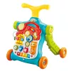 LEAN TOYS Andador empujador con correpasillos Mesa educativa Panel interactivo 5 en 1 Multicolor