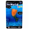 LEAN TOYS Figura de goma de morsa estirable realista mamífero marino 13 cm