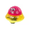 LEAN TOYS Pelota de agua UFO diodos música Happy rosa
