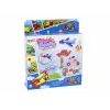 LEAN TOYS Set de Bolas de Agua DIY Abalorios Mágicos 8 Colores Medios de Transporte