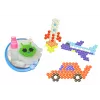 LEAN TOYS Set de Bolas de Agua DIY Abalorios Mágicos 8 Colores Medios de Transporte