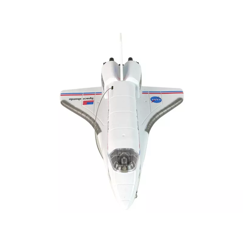 LEAN TOYS Avión de Combate F-16 Radiocontrol Blanco (2,4 GHz, RTF)