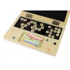 LEAN TOYS Laptop de madera con pizarra y tiza