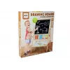 LEAN TOYS Pizarra de madera con ábaco, reloj, números e imán