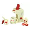 LEAN TOYS Accesorio de cafetera de madera cocina niños