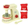 LEAN TOYS Accesorio de robot batidora de cocina de madera para niños