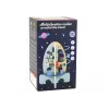 LEAN TOYS Mazo de madera con cuentas y engranajes de aprendizaje