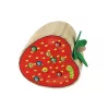 LEAN TOYS Fresa de Madera Juego Magnético Atrapa el Gusano