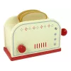 LEAN TOYS Accesorio de tostadora de madera cocina de desayuno niños