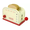 LEAN TOYS Accesorio de tostadora de madera cocina de desayuno niños