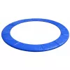 Lean cubierta de muelles para trampolín - azul - compatible con trampolines redondos de 480-487 cm (16 ft) - 28 cm de ancho, 20 mm de grosor, PVC resistente a los rayos UV