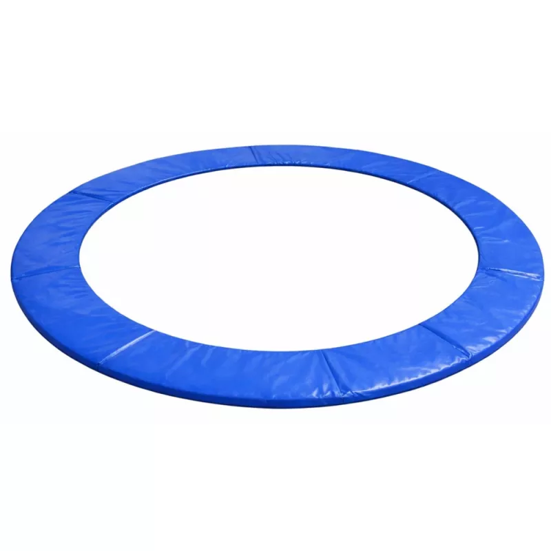 Lean cubierta de muelles para trampolín - azul - compatible con trampolines redondos de 480-487 cm (16 ft) - 28 cm de ancho, 20 mm de grosor, PVC resistente a los rayos UV