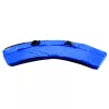Lean cubierta de muelles para trampolín - azul - compatible con trampolines redondos de 480-487 cm (16 ft) - 28 cm de ancho, 20 mm de grosor, PVC resistente a los rayos UV