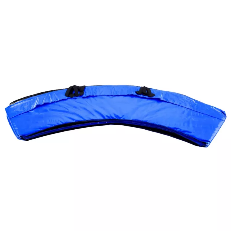 Lean cubierta de muelles para trampolín - azul - compatible con trampolines redondos de 480-487 cm (16 ft) - 28 cm de ancho, 20 mm de grosor, PVC resistente a los rayos UV