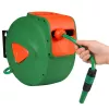 LEAN Enrollador automático de pared con manguera de jardín 30m + 2m
