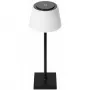 Avide lámpara de escritorio LED negra USB 4W temperatura de color de 3 niveles