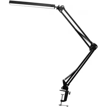 Avide lámpara de escritorio LED con pinza 12W negro