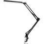 Avide lámpara de escritorio LED con pinza 12W negro
