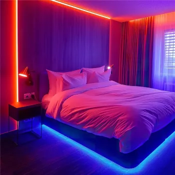 Avide kit de tira LED 12V 16W RGB 5m TUYA mando a distancia IR