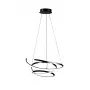 Sibiu lámpara colgante LED, 42W, 4000K, negro
