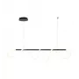 Tigris Long Lámpara colgante LED, 4000K, negro