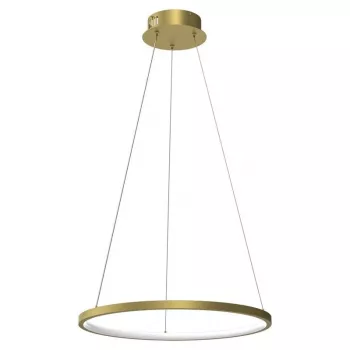 Ronday Lámpara colgante LED, 50 cm, 27W, dorada