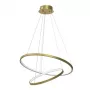 Ronday lámpara colgante LED, 60 cm, 51W, oro