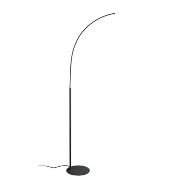 Sibiu lámpara de pie LED, 4000K, negro
