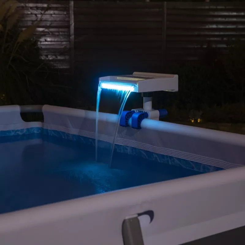 Fuente de piscina LED 7 colores 8 modos IP67 Bestway 58619