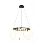 Lámpara colgante Tigris Coil LED, 4000K, dorado
