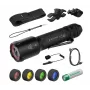 Ledlenser TAC6R Black set de caza con maletín rígido