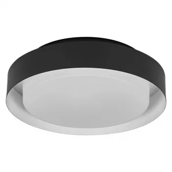 LEDVANCE PLAFOND ORBIS MADRID 2XE27 BK Lámpara de techo Negro