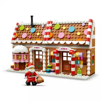 LEGO 40809 Set de construcción Casa de jengibre navideña de temporada (136 piezas, a partir de 7 años)