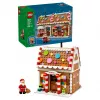 LEGO 40809 Seasonal Casa de jengibre festiva, set de construcción (498 piezas, 10+ años)
