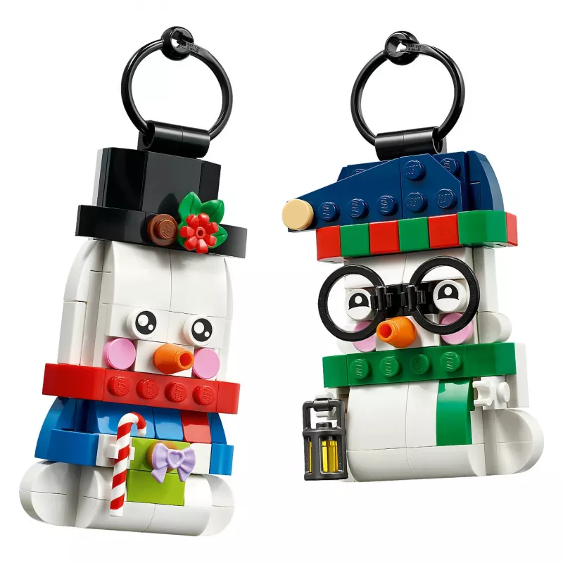 LEGO 40812 set de construcción muñecos de nieve de temporada decoración navideña (153 piezas)