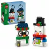 LEGO 40812 set de construcción muñecos de nieve de temporada decoración navideña (153 piezas)