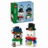 LEGO 40812 set de construcción muñecos de nieve de temporada decoración navideña (153 piezas)